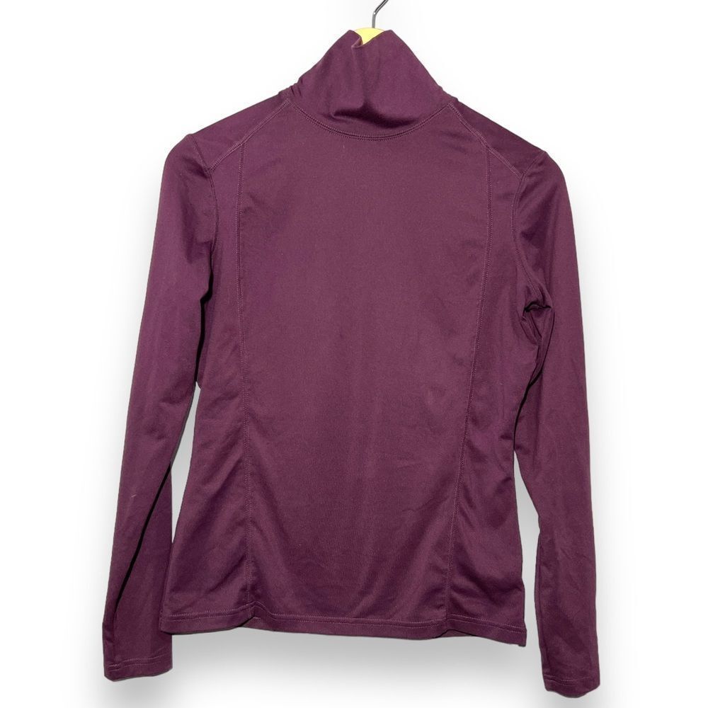 Alpine Design Purple Turtleneck Top Dri Logic Small BaseLayer